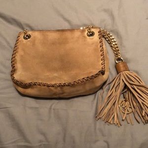 Michael Kors Purse Suede and leather